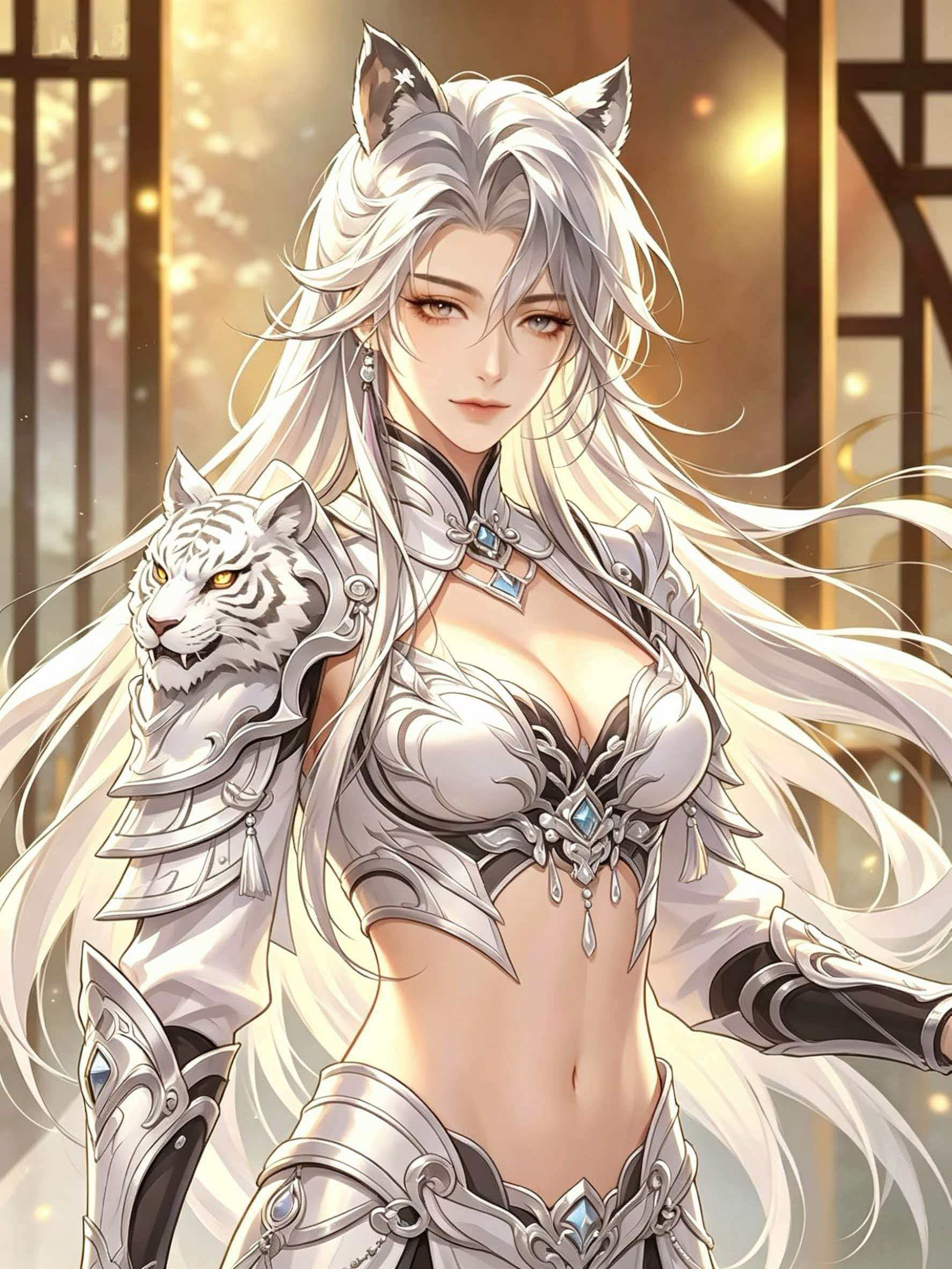 白虎守护神